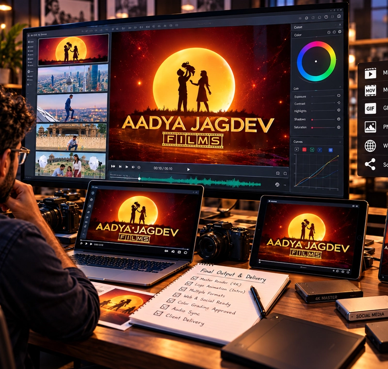 Motion Design services by Adhav Creative Studio