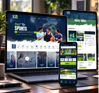 BookPlayZ — Sports Booking Platform by Adhav Creative Studio