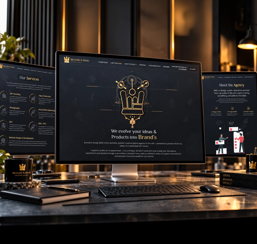 Brands N Swag — Website home