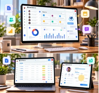 Manthrika AI — AI Interview Platform by Adhav Creative Studio
