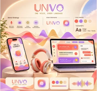 UNVO — Branding & Application Development by Adhav Creative Studio