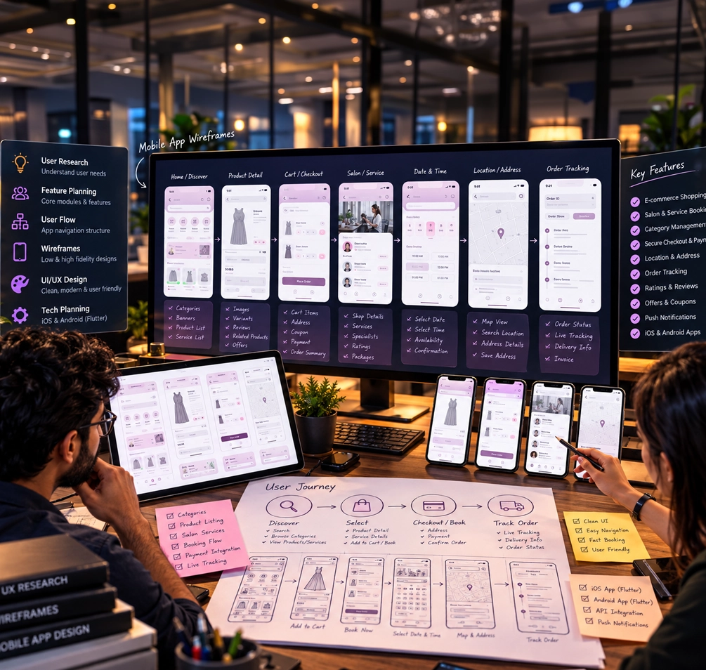 iOS & Android App Development — Application — Adhav Creative Studio
